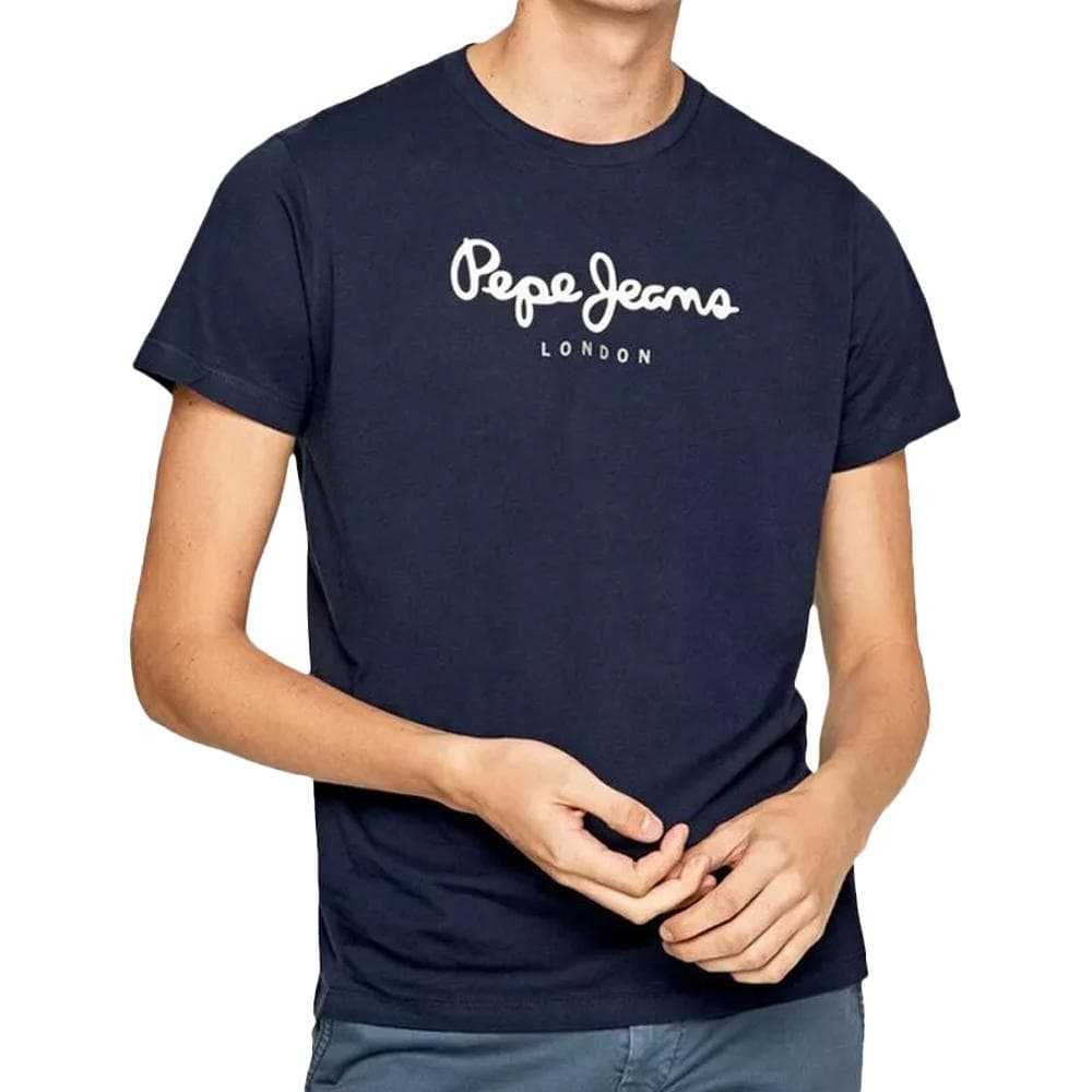 T-shirt Noir Homme Pepe jeans PM508208 1