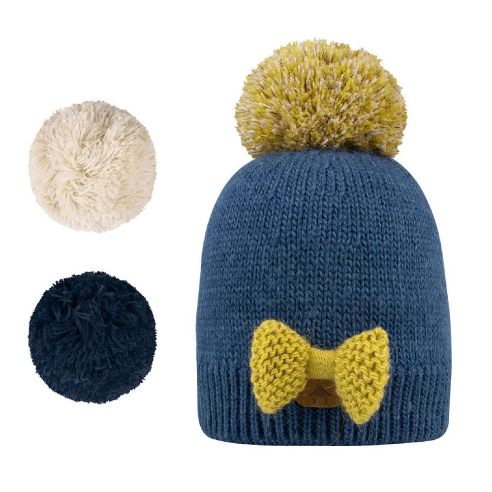 Bonnet Bleu Fille Cabaia Indien 1