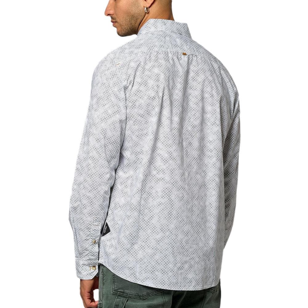 Chemise Blanc/Marine Homme Kaporal KROF 2