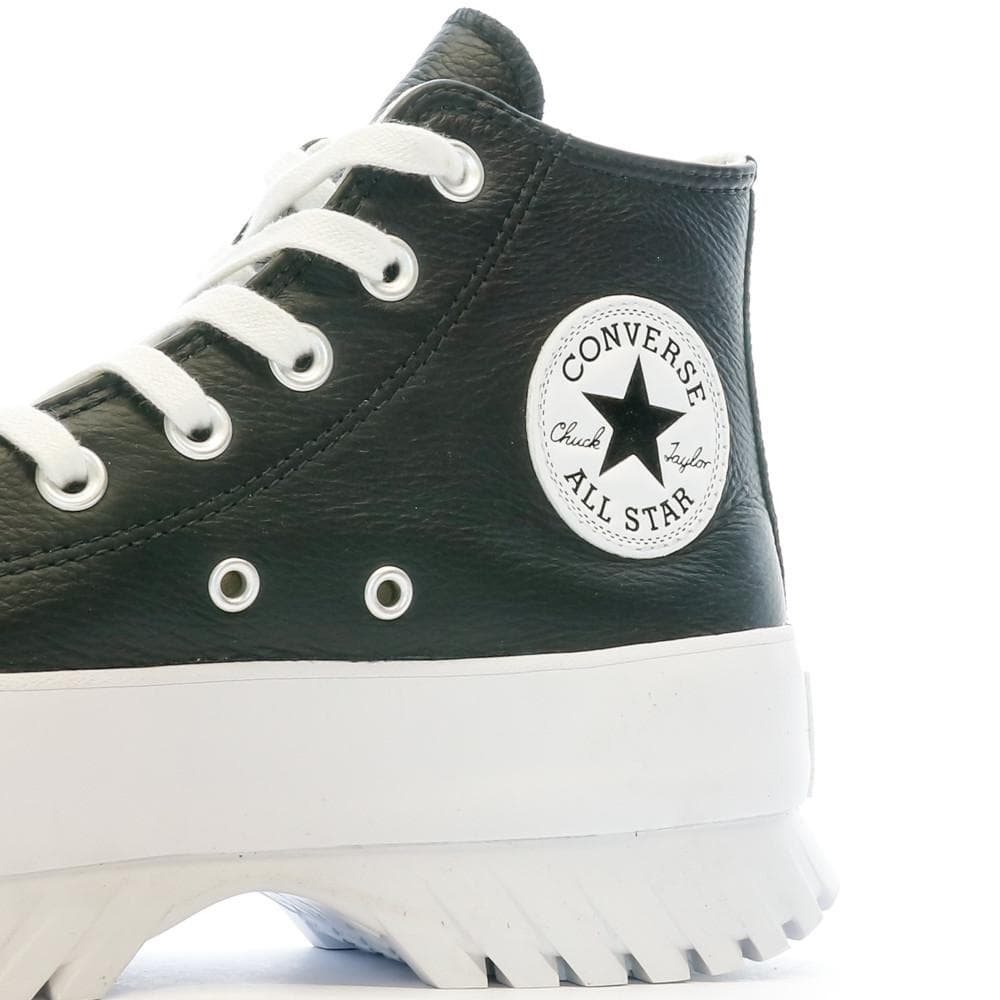 Baskets Noir Femme Converse Lugged 7