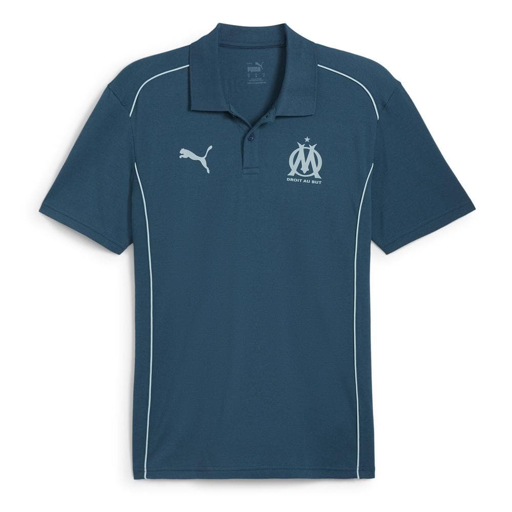 OM Polo Bleu Foncé Homme Puma 1