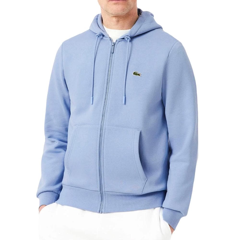 Sweat Zippé Bleu Homme Lacoste Zipped 1