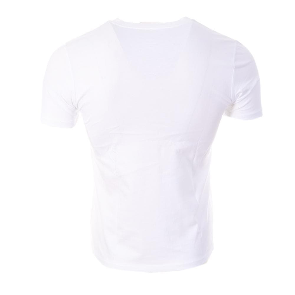 T-Shirt Blanc/Bleu Homme Vans Painted 2