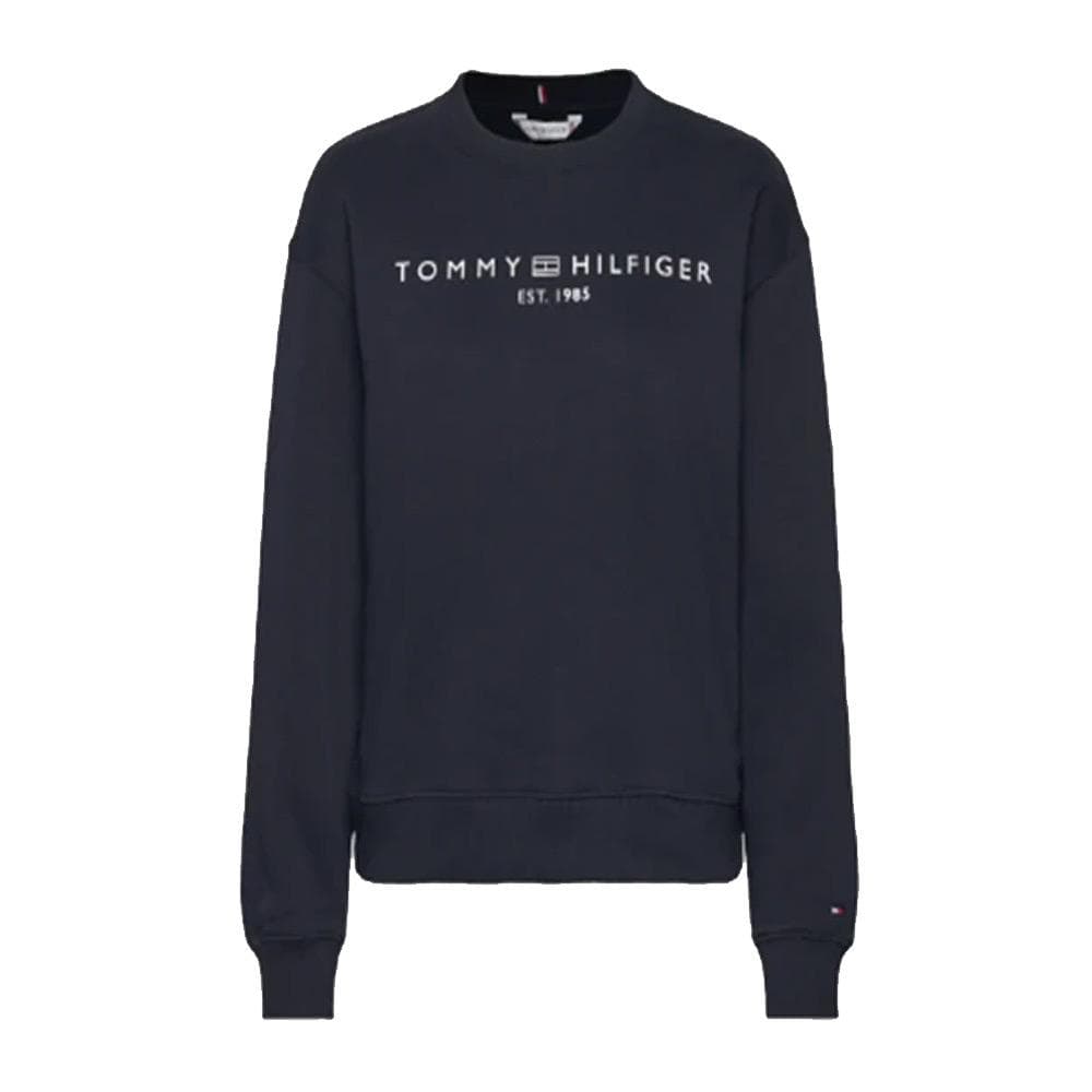 Sweat Marine Femme Tommy Hilfiger Corp Logo 1