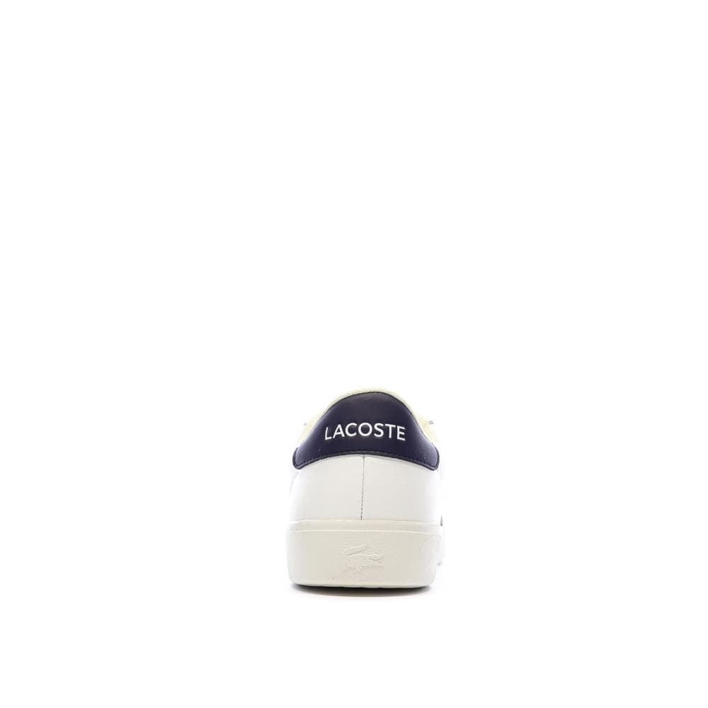 Baskets Blanches/Marine Homme Lacoste Baseshot Pro 225 3