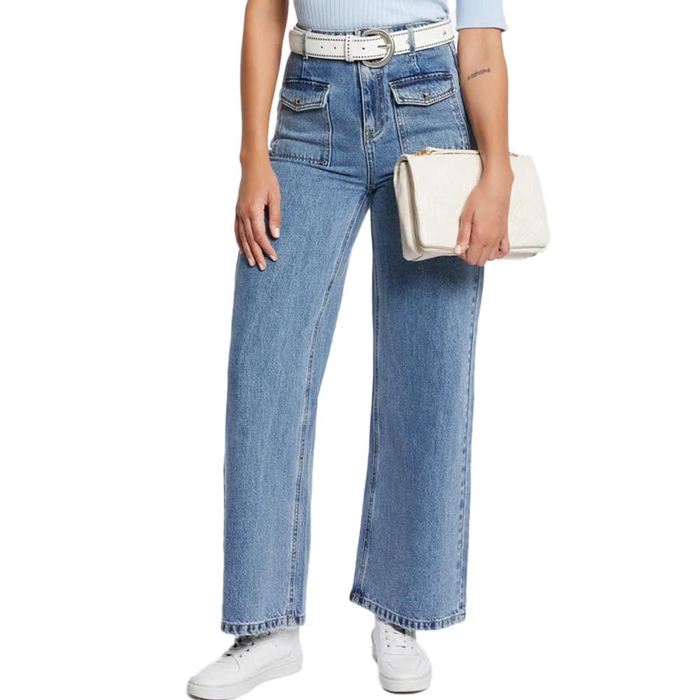 Jean Bleu Femme Morgan PWIDE 1