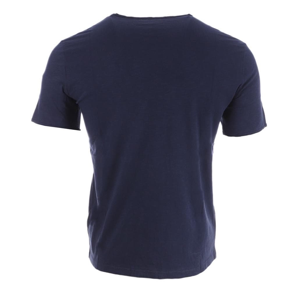 T-shirt Marine Homme Guess Dustin 2