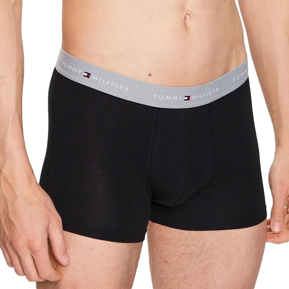 X3 Boxers Noir/Gris Homme Tommy Hilfiger UM0UM02763 2