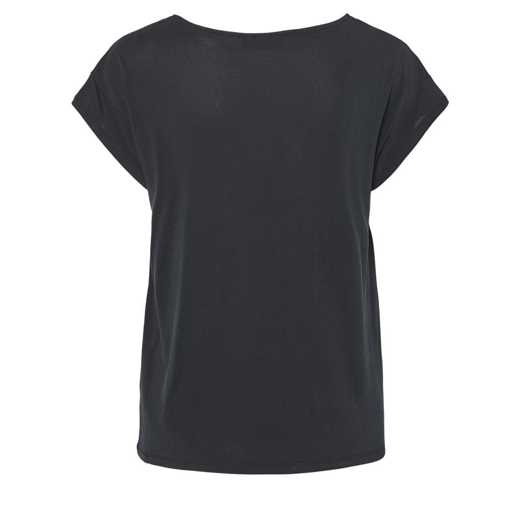 T-Shirt Noir Femme Pieces Kamala 2