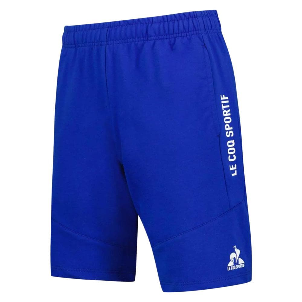 Short Bleu Garçon Le Coq Sportif Regular 1