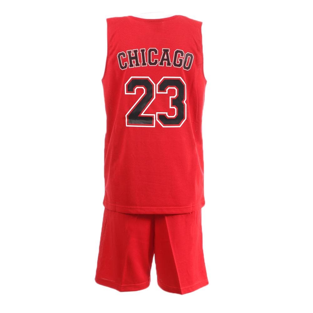 Chicago Ensemble de basket Rouge/Noir Enfant Sport Zone 2