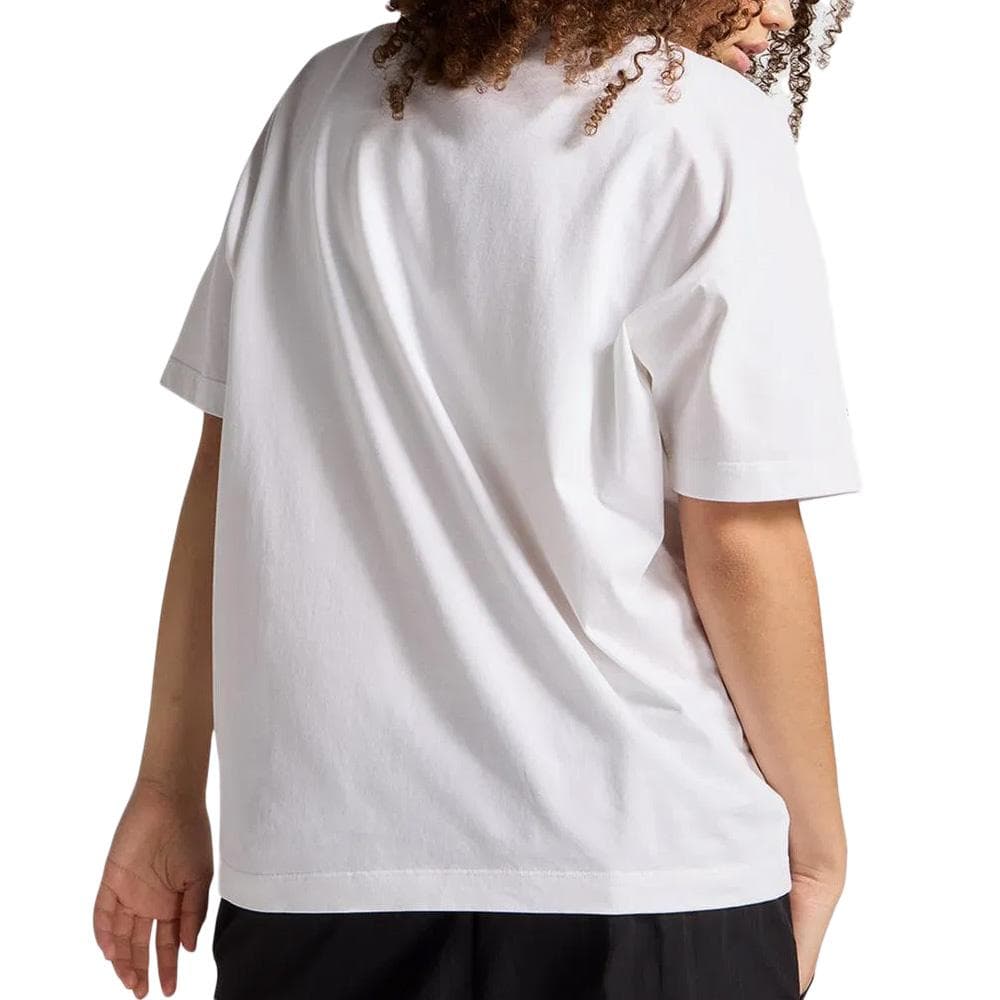 T-Shirt Blanc Femme Converse Floral 2