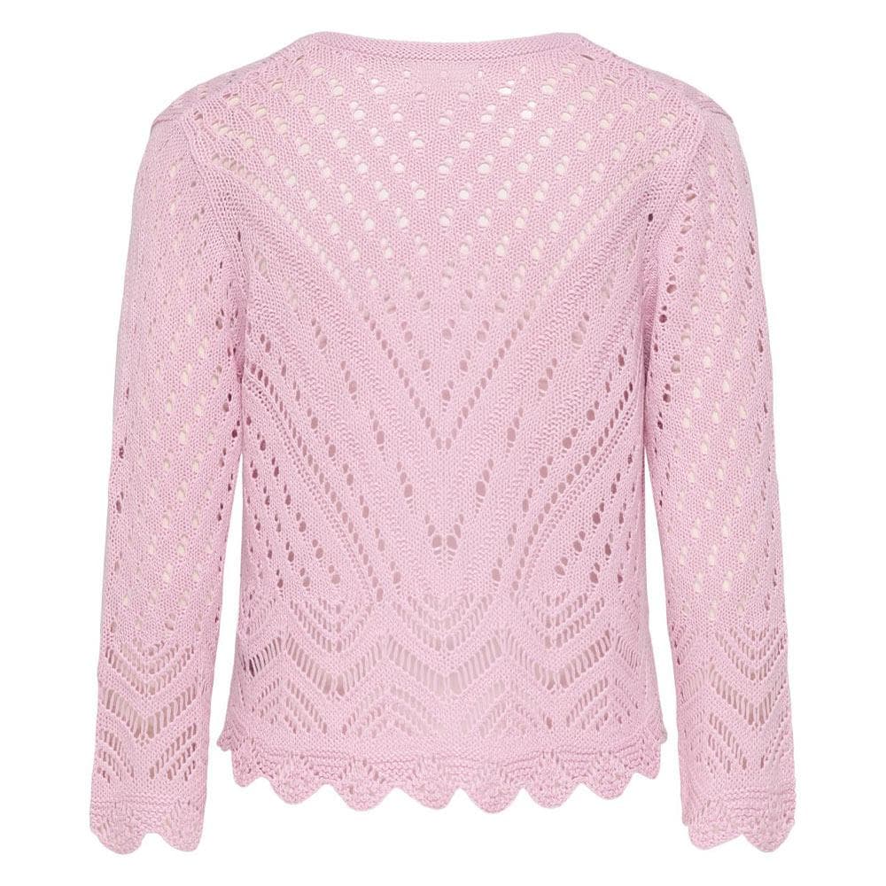 Cardigan Rose Femme JDY Sun 3/4 Cropped 2