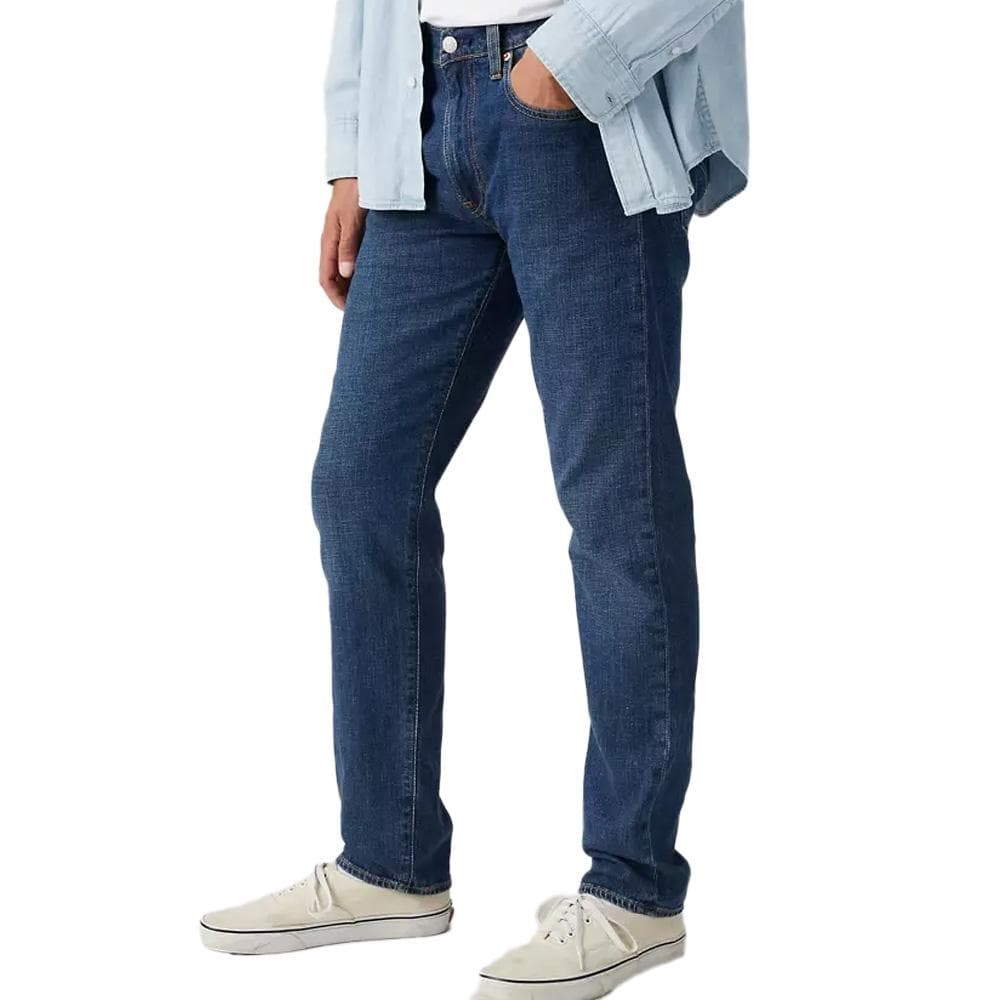 Jean 512 Bleu Moyen Foncé Homme Levi's Slim Taper Dark Indigo 29507 1