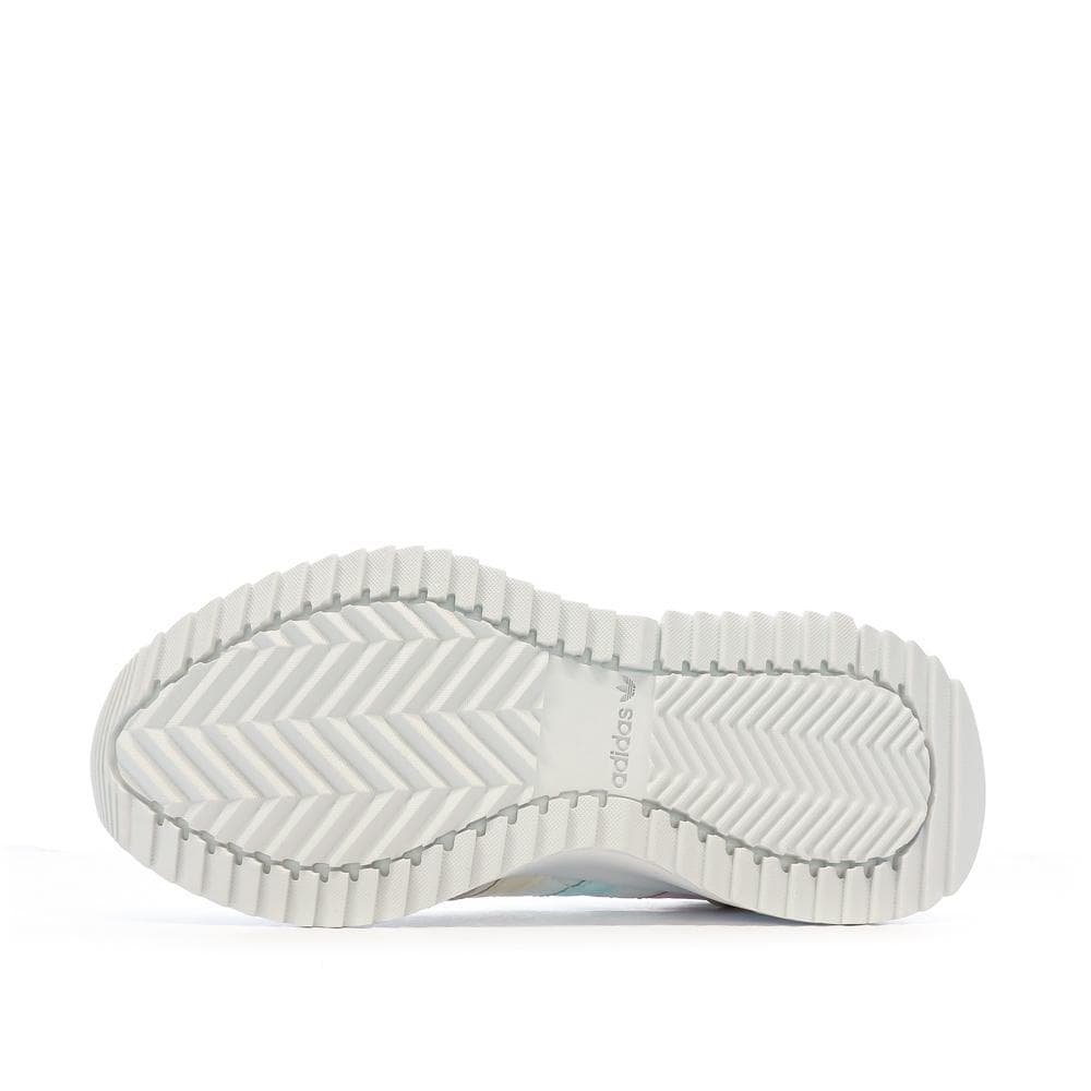 Baskets Rose/Blanche Fille Adidas Retropy F2 J GX9229 5