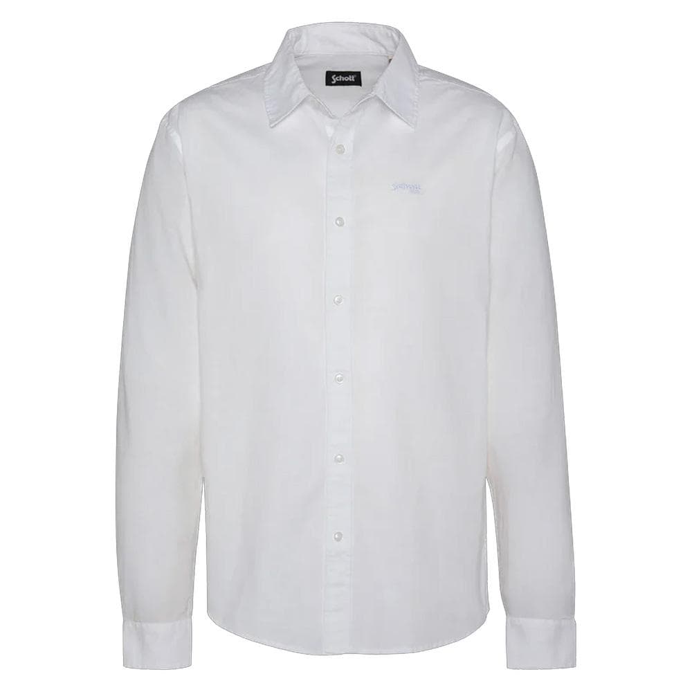 Chemise Ecru Homme Schott SHROML 1