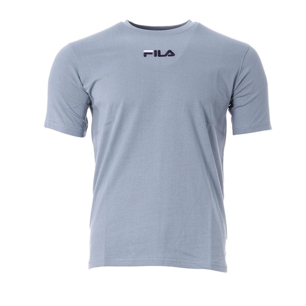 T-shirt Bleu Clair Homme Fila Embroidere 1