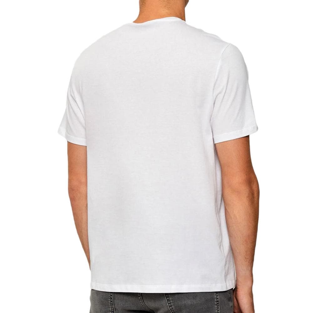 T-Shirt Blanc Homme Calvin Klein Jeans LV04RD820G 2