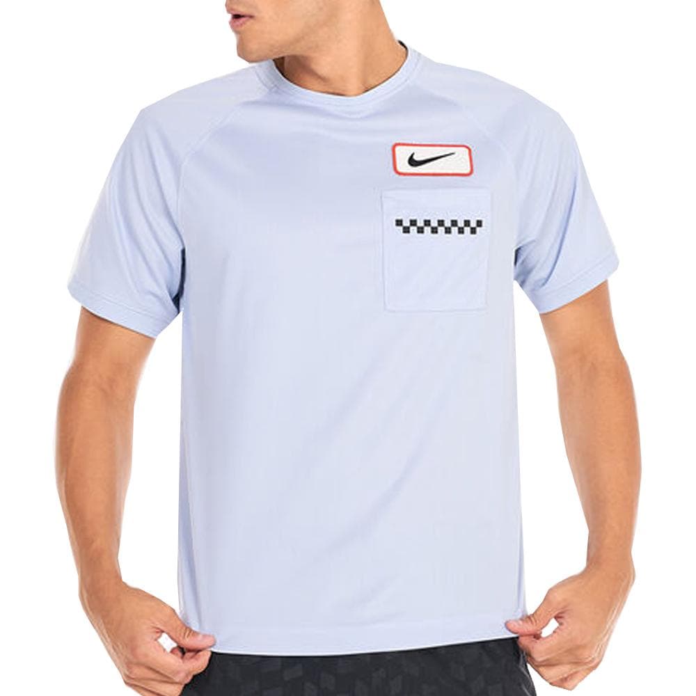T-shirt Bleu Homme Nike Wild 1