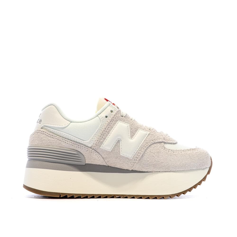 Baskets Compensé Beige Femme New Balance 574 2
