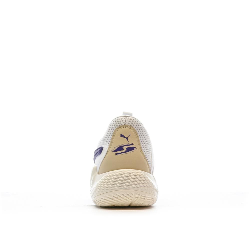 Chaussures de Basket Homme Blanc Puma Court Rider 3