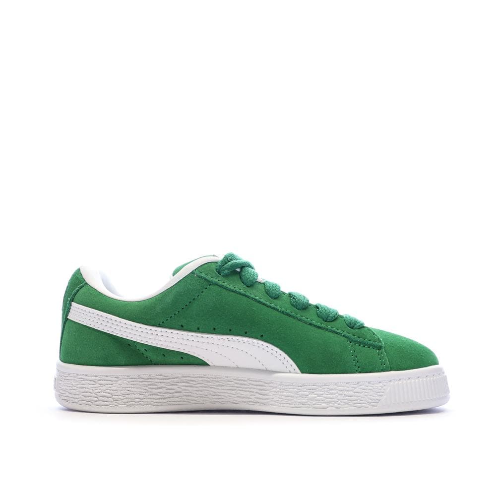Baskets Vertes Garçon Puma Suede Xl 2