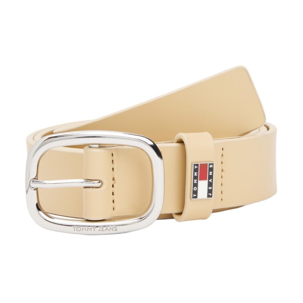 Ceinture Beige Foncé Femme Tommy Hilfiger Oval 3.0 1