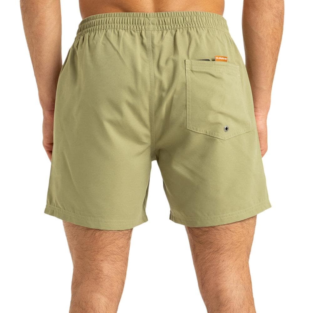 Short de Bain Kaki Homme Quiksilver Solid 15 2