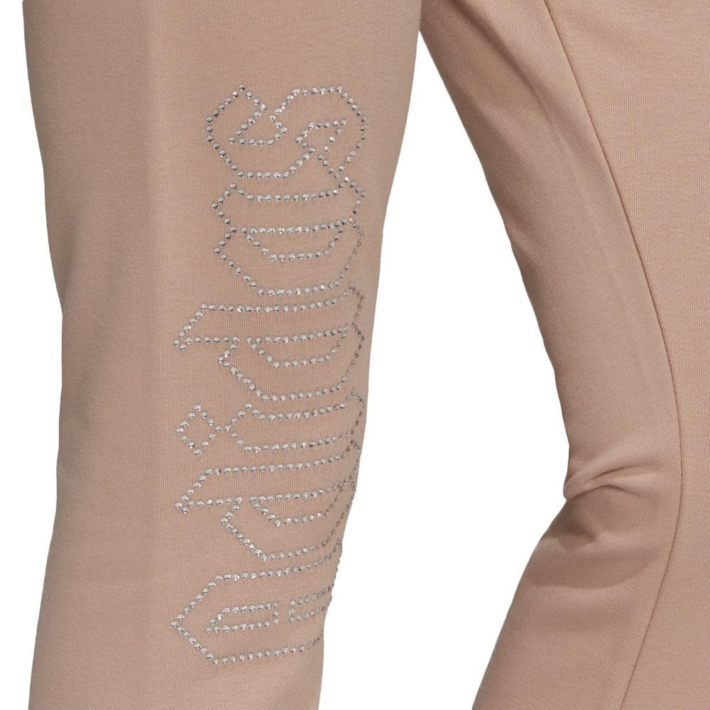 Jogging Beige femme Adidas Open Hem 3