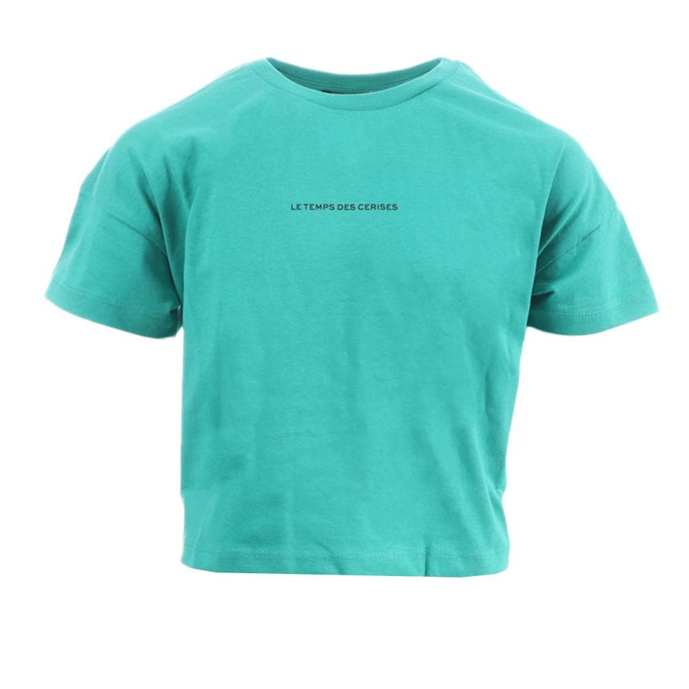 T-shirt Turquoise Fille Le Temps Des Cerises Vina 1