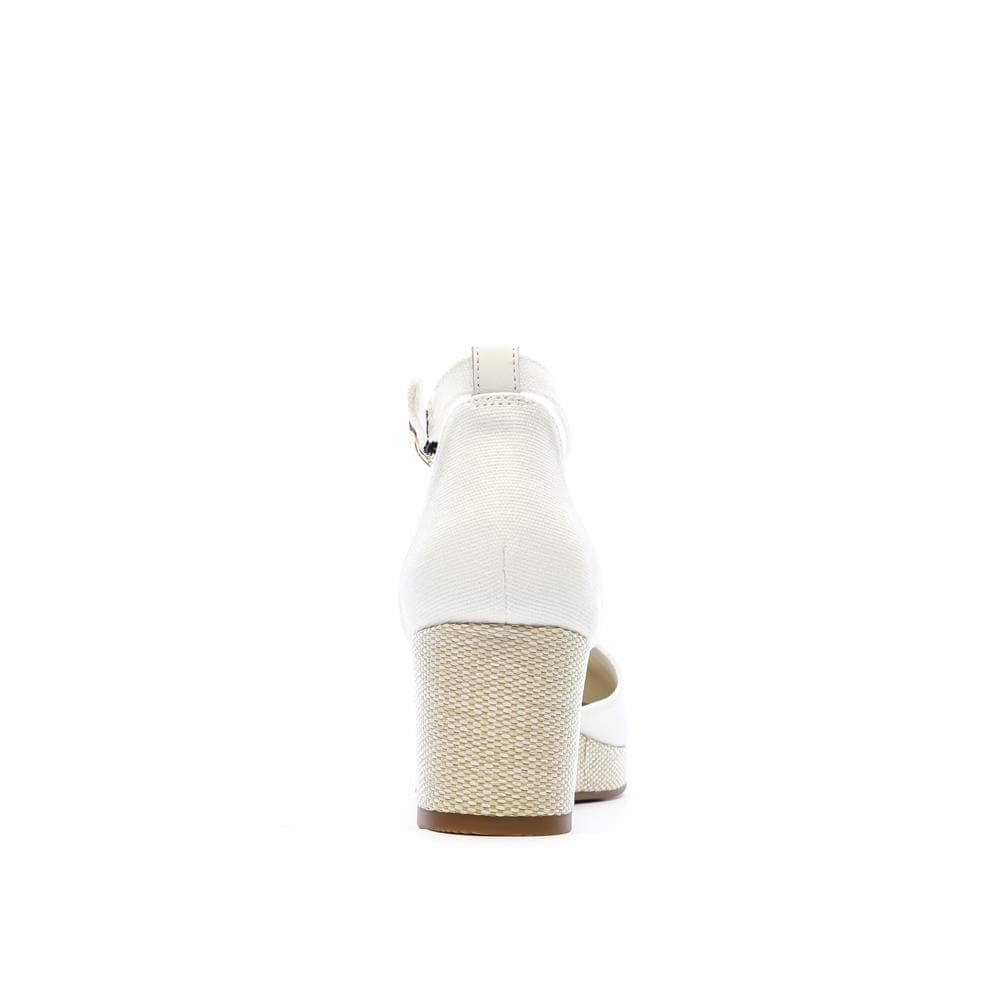 Sandales Blanches Femme Tommy Hilfiger FW0FW08657 3