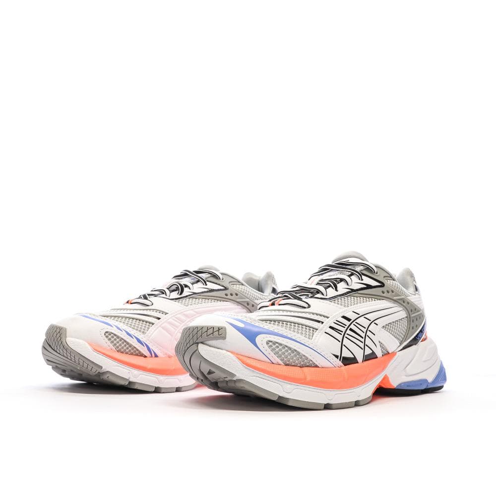 Baskets Noires/Blanc/Orange Homme Puma Velophasis 6