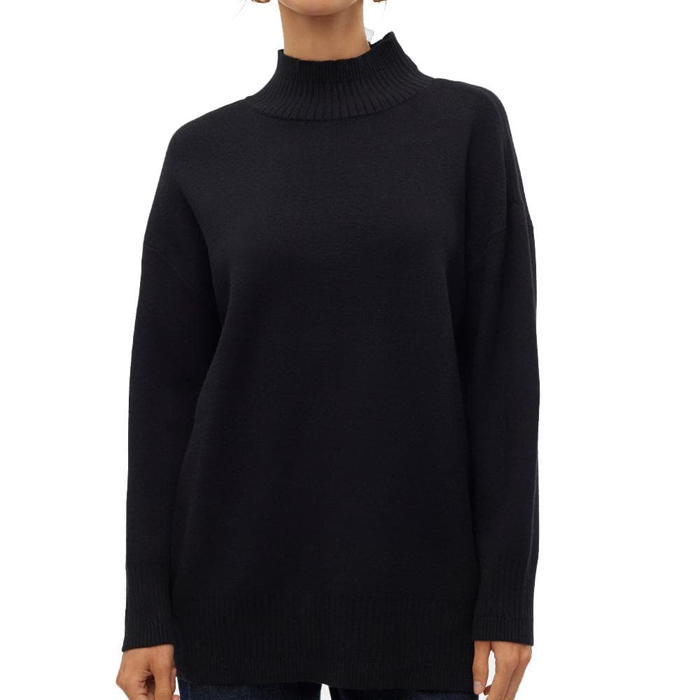 Pull Noir Femme Vero Moda Doffy Birch 1