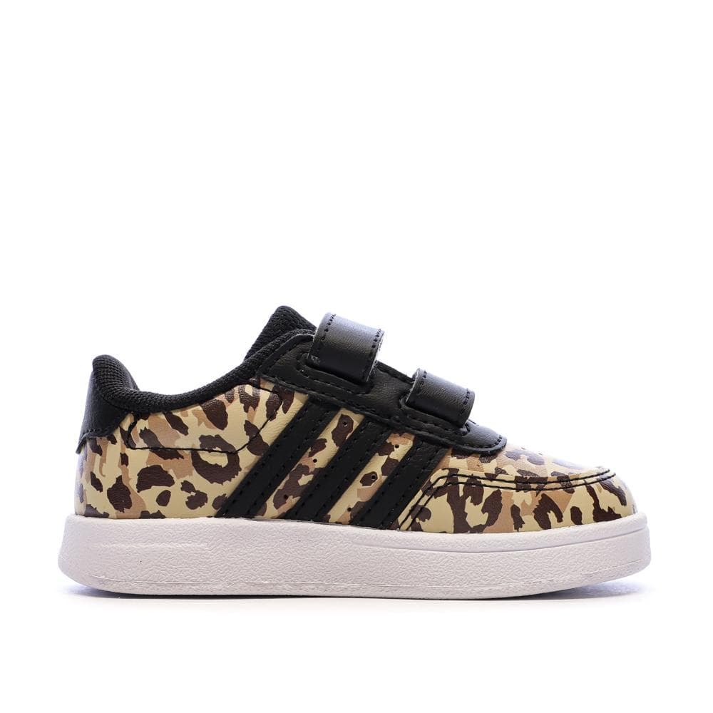 Baskets Noire/Marron Fille Adidas Breaknet 2