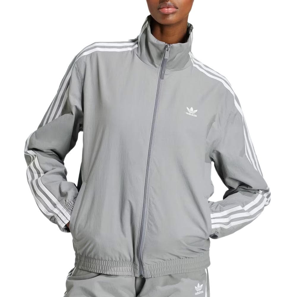 Veste Grise Femme Adidas Woven 1