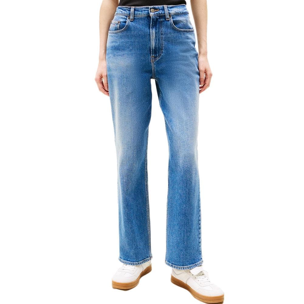 Jeans Droit Bleu Femme Tommy Hilfiger Layla DW0DW20644 1