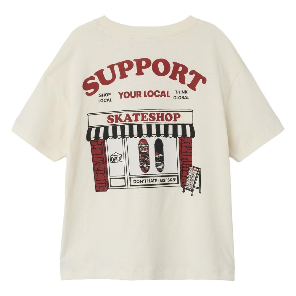 T-shirt Beige Garçon Name it Lasso 2