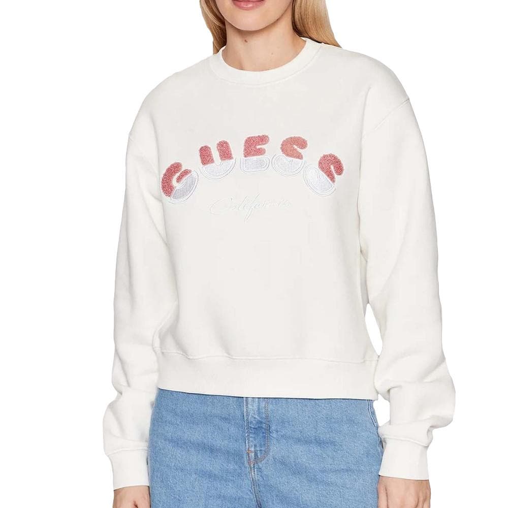 Sweat Blanc Femme Guess Rutha 1