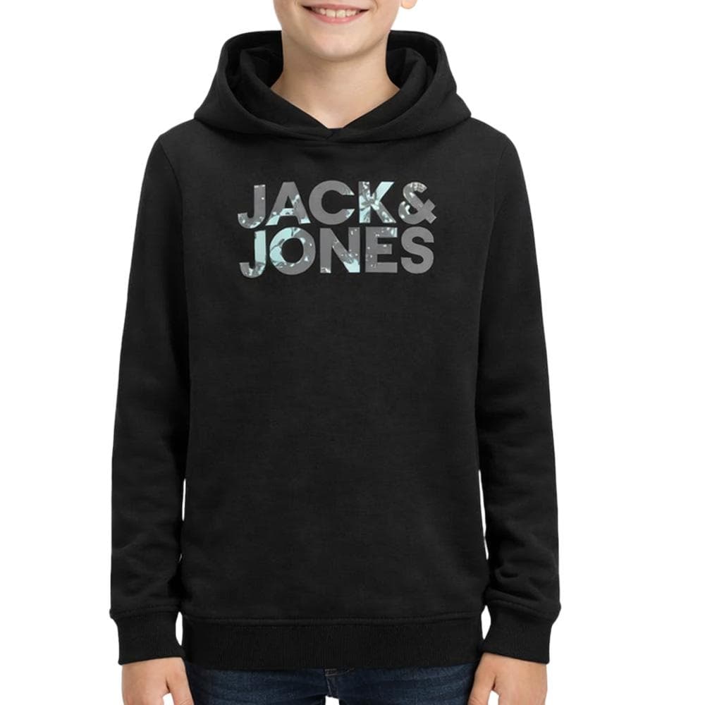 Sweat Noir Garçon Jack & Jones Splash 1
