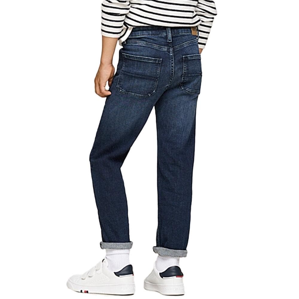 Jean Droit Marine Garçon Tommy Hilfiger Skater 3