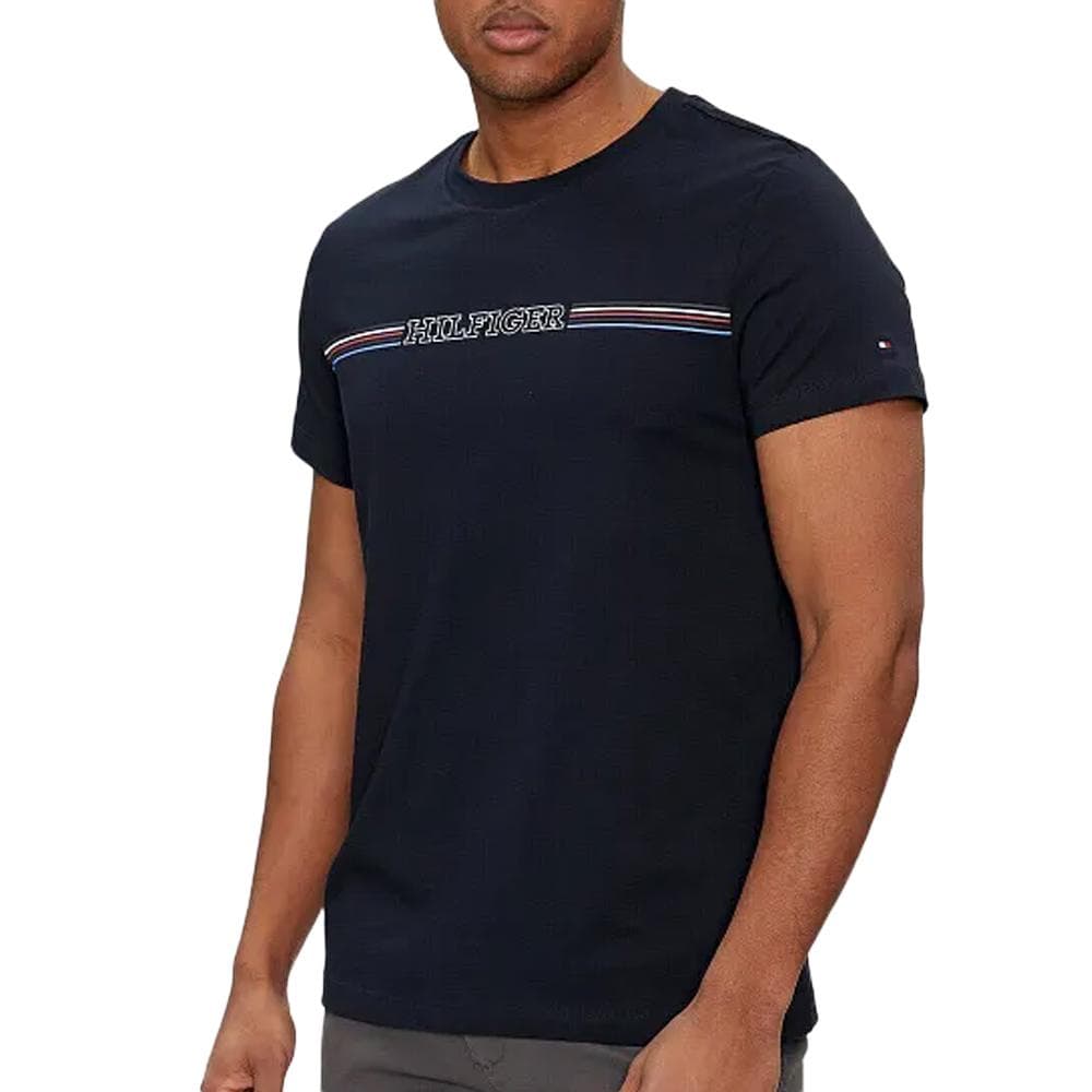 T-shirt Marine Homme Tommy Hilfiger MW0MW34428 1