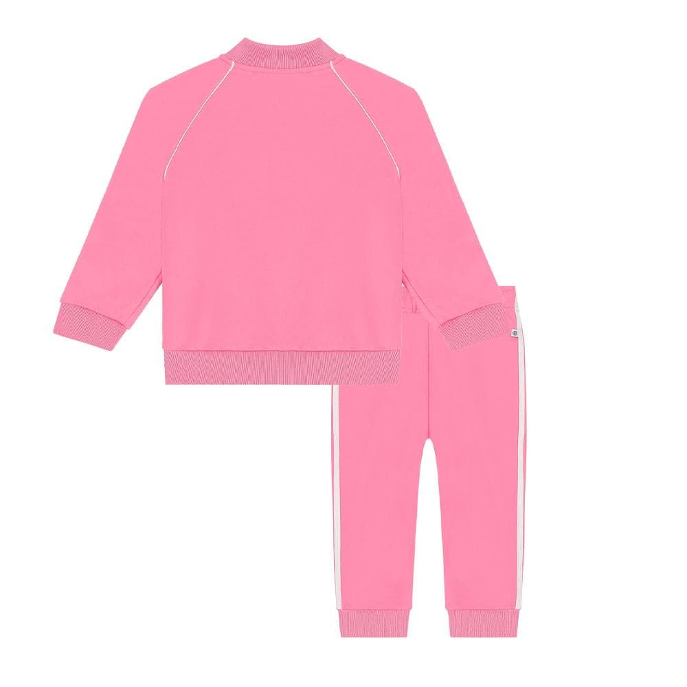 Survêtement Rose Fille Adidas HK7485 2