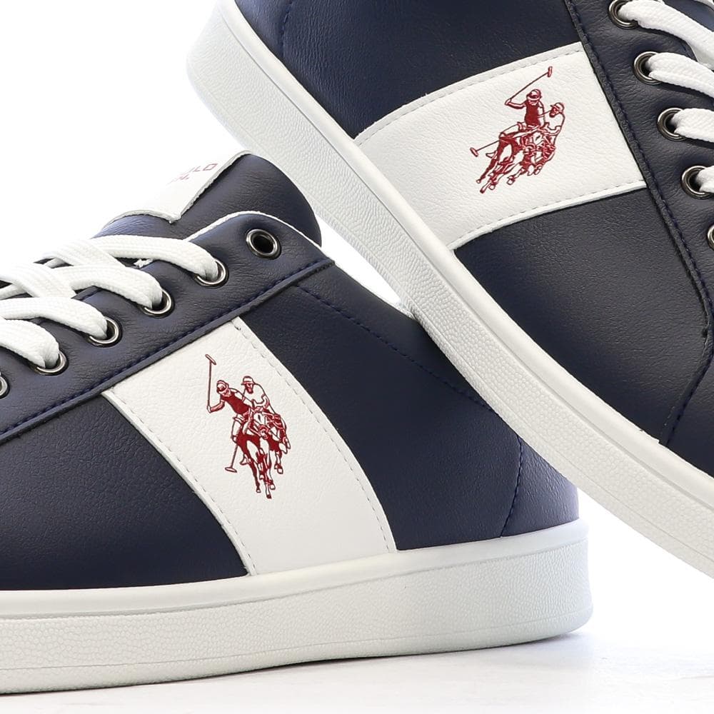 Baskets Marine/Blanc/Rouge Homme US Polo ASSN High-top 7