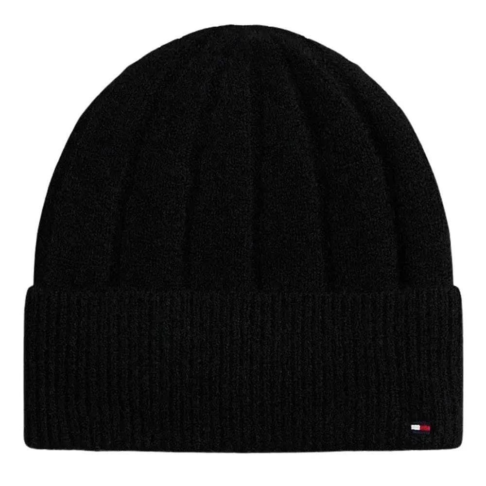 Bonnet Noir Femme Tommy Hilfiger Flag Fluffy 1
