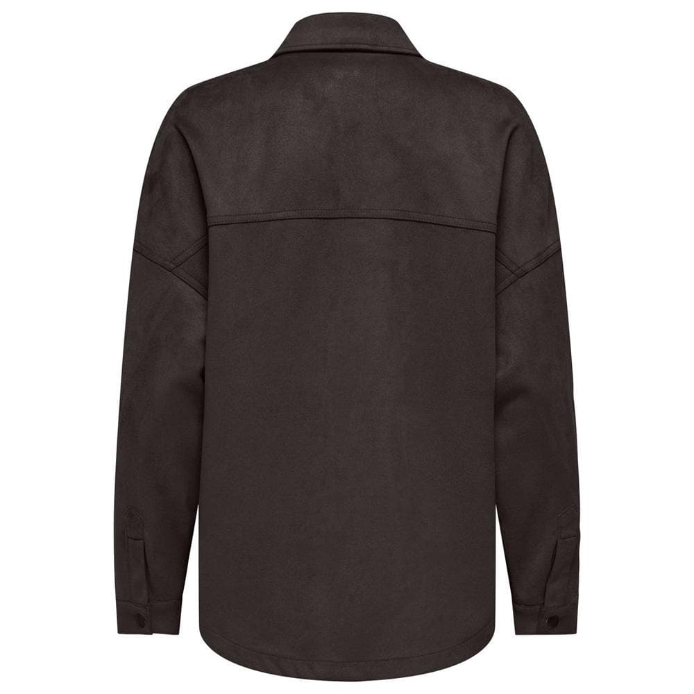 Chemise Marron Femme Only Janine-stina 2