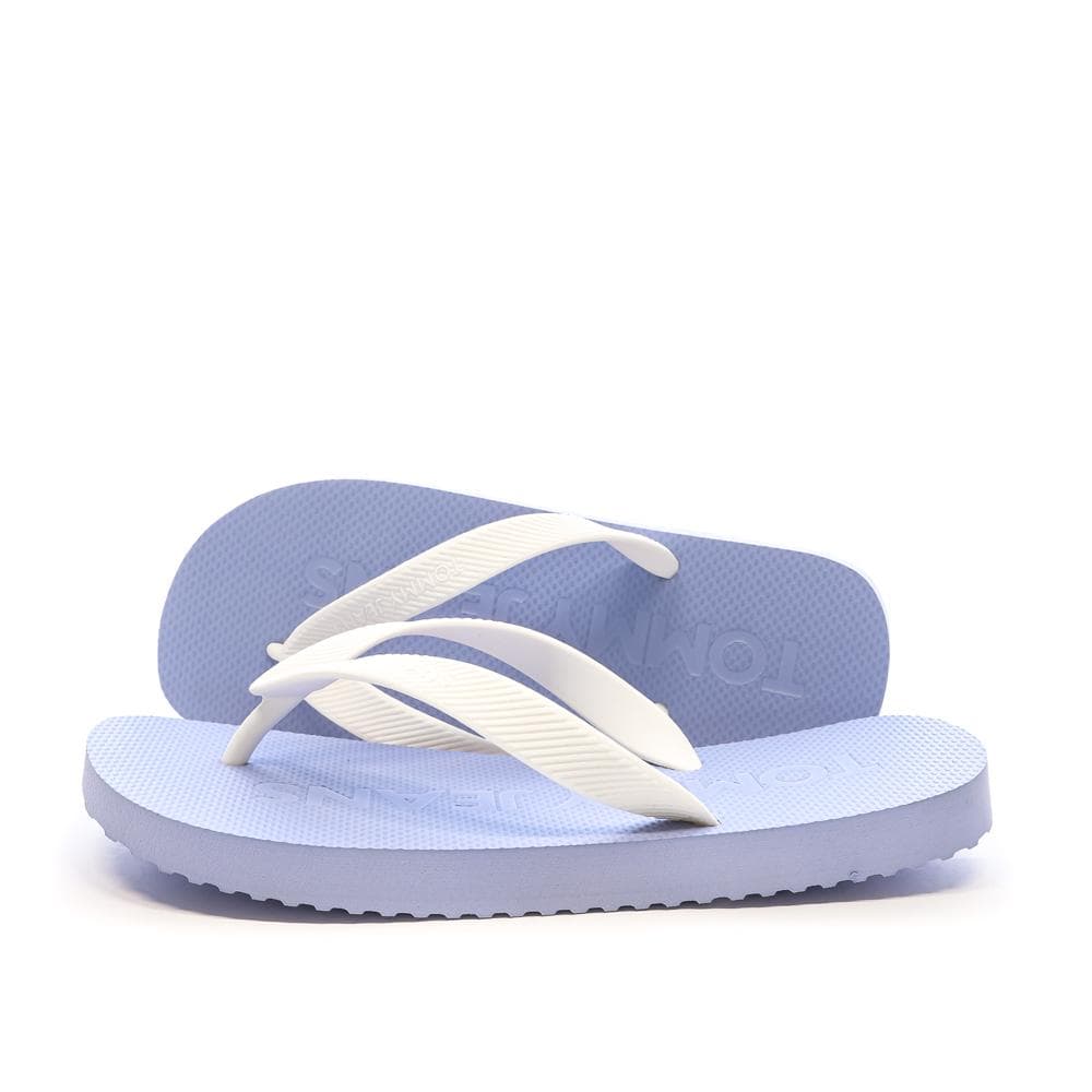 Tongs Bleu/Blanc Femme Tommy Hilfiger EN0EN02447 1