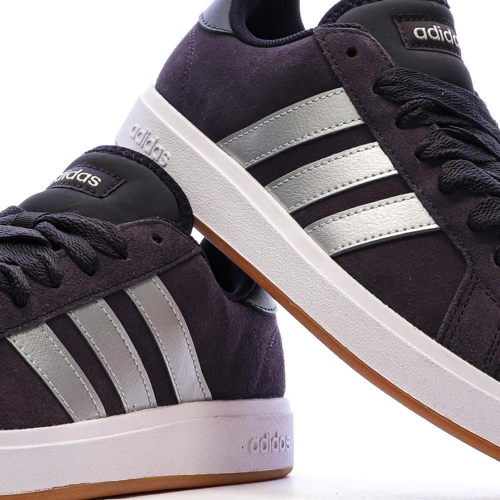 Baskets Noires Garçon Adidas Grand Court Base 7