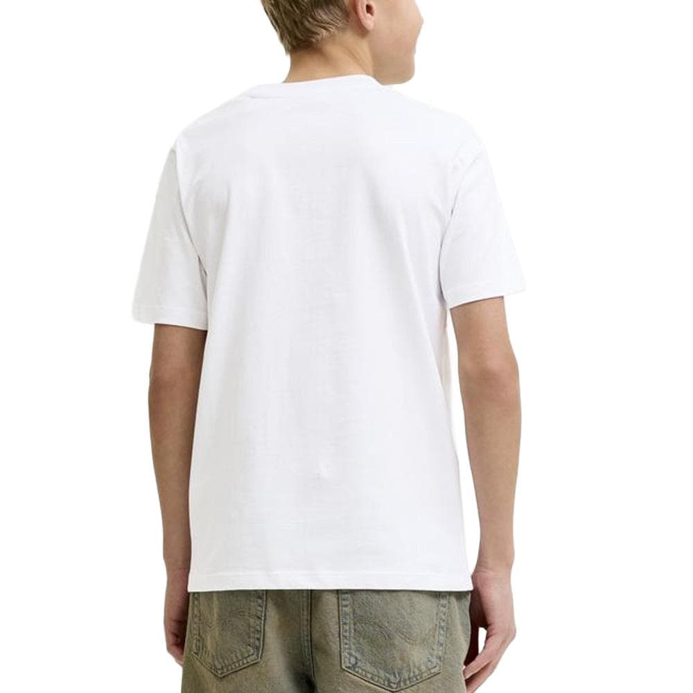 T-Shirt Blanc Garçon Jack & Jones Indiana 2