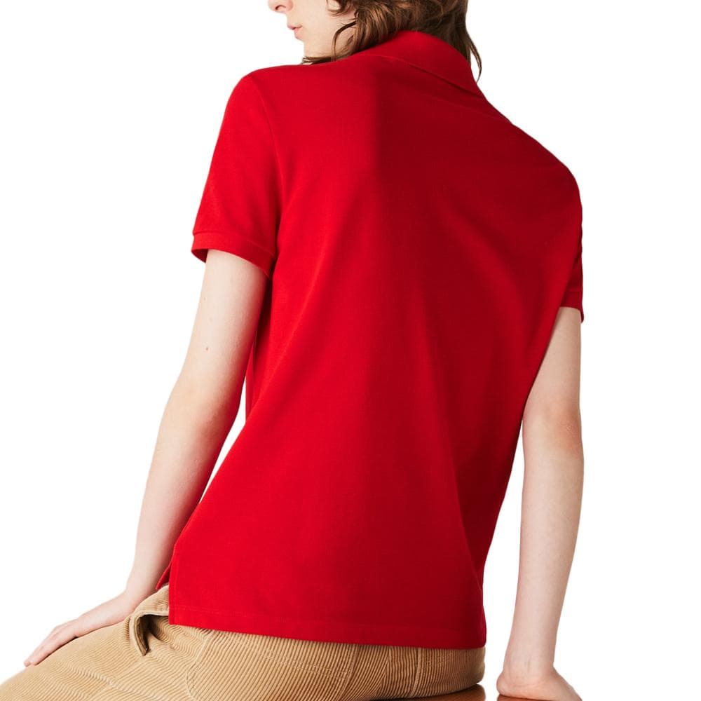 Polo Rouge Femme Lacoste Polo PF7839-240 2
