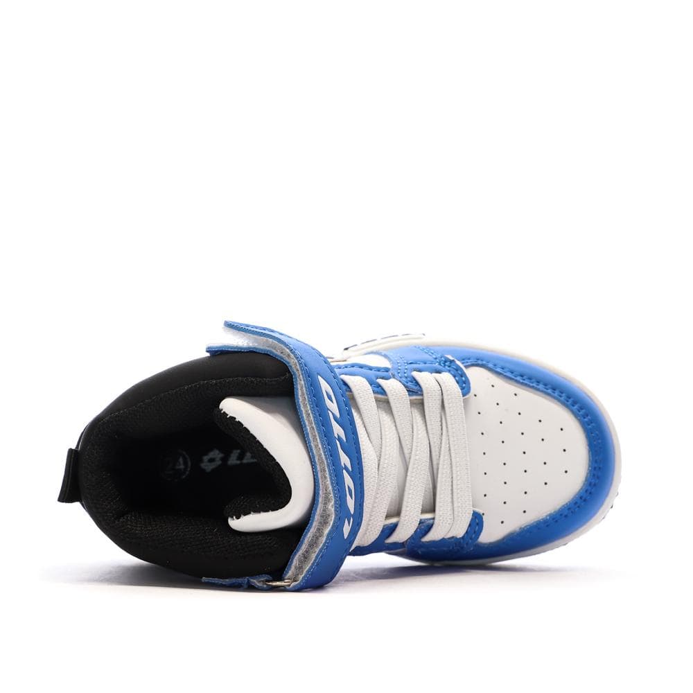 Baskets Bleu/Noir Garçon bébé Lotto Ravenne 4